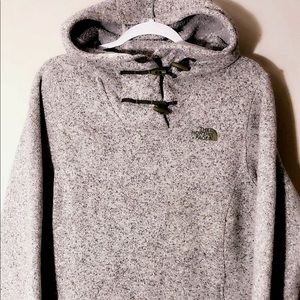 Gray pullover sweater